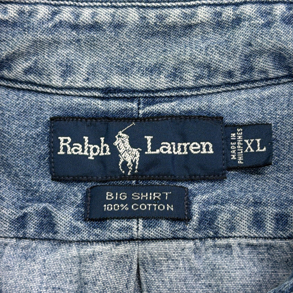 Polo by Ralph Lauren BIG SHIRT Denim Chambray Shirt