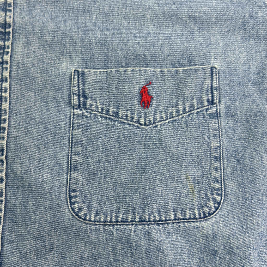 Polo by Ralph Lauren BIG SHIRT Denim Chambray Shirt
