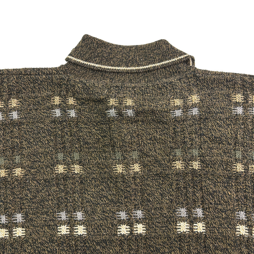 90s LiBERTY SWEATERS Knit Polo Shirt