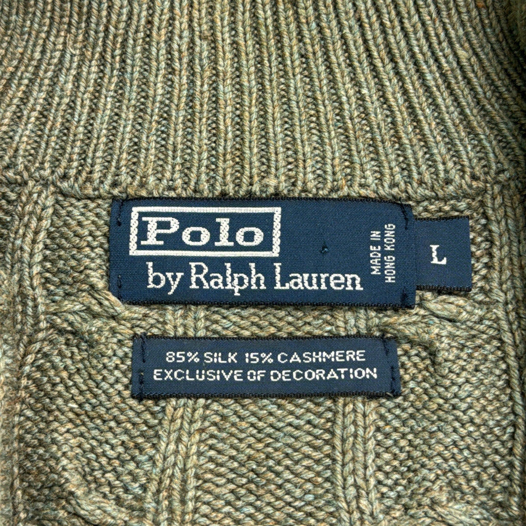 90s Polo by Ralph Lauren Half Zip Sweater