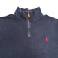 Polo by Ralph Lauren Half Zip Cotton Sweater Half Zip Sweater