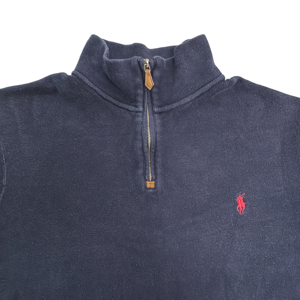 Polo by Ralph Lauren Half Zip Cotton Sweater Half Zip Sweater