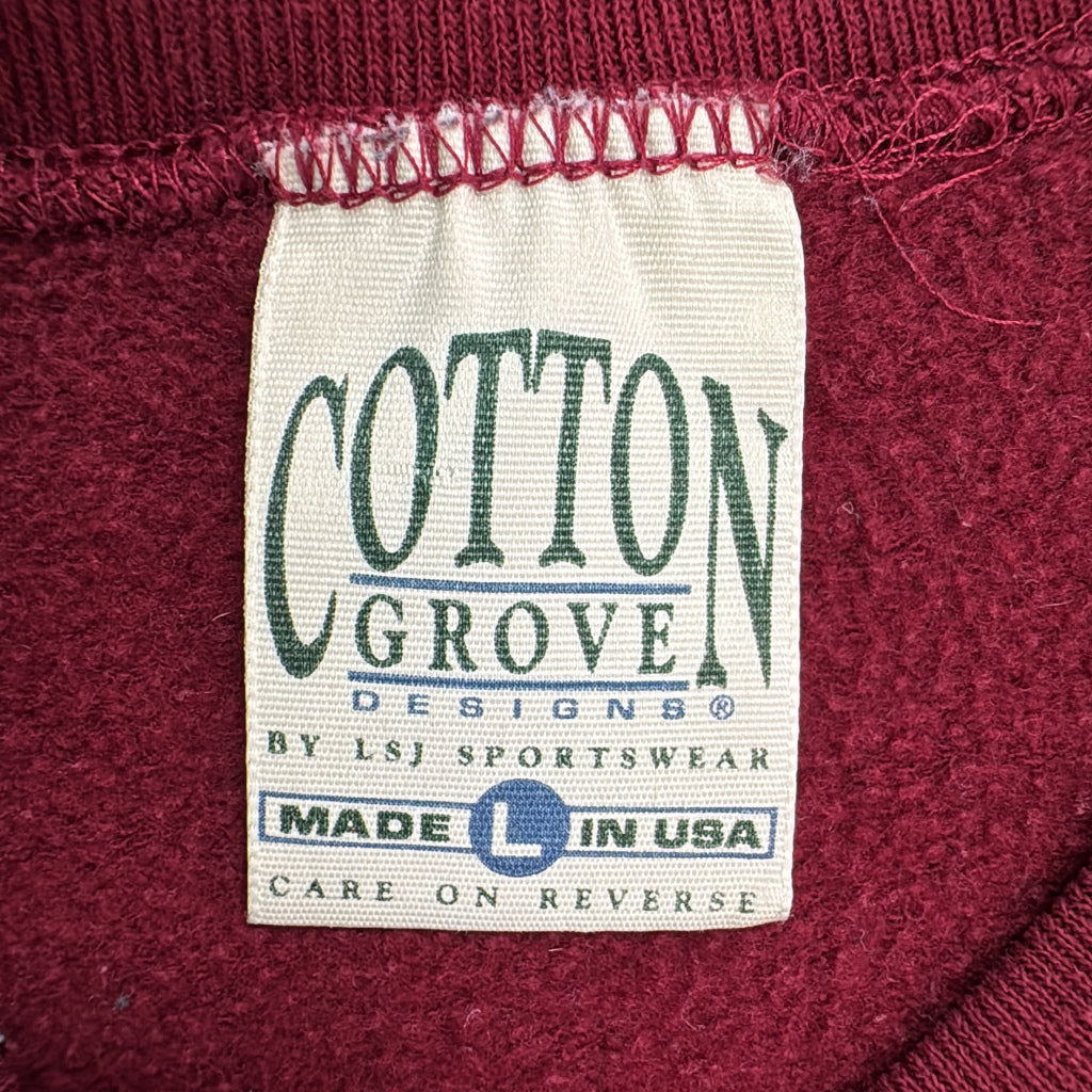90s COTTON GROVE Animal Sweat