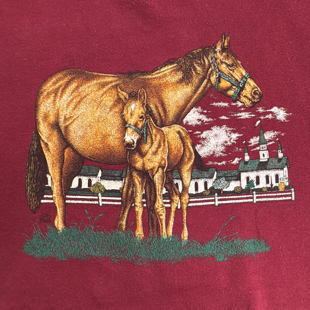 90s COTTON GROVE Animal Sweat