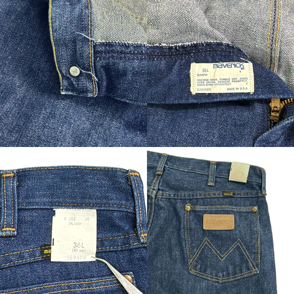 70s MAVERICK Denim Pants