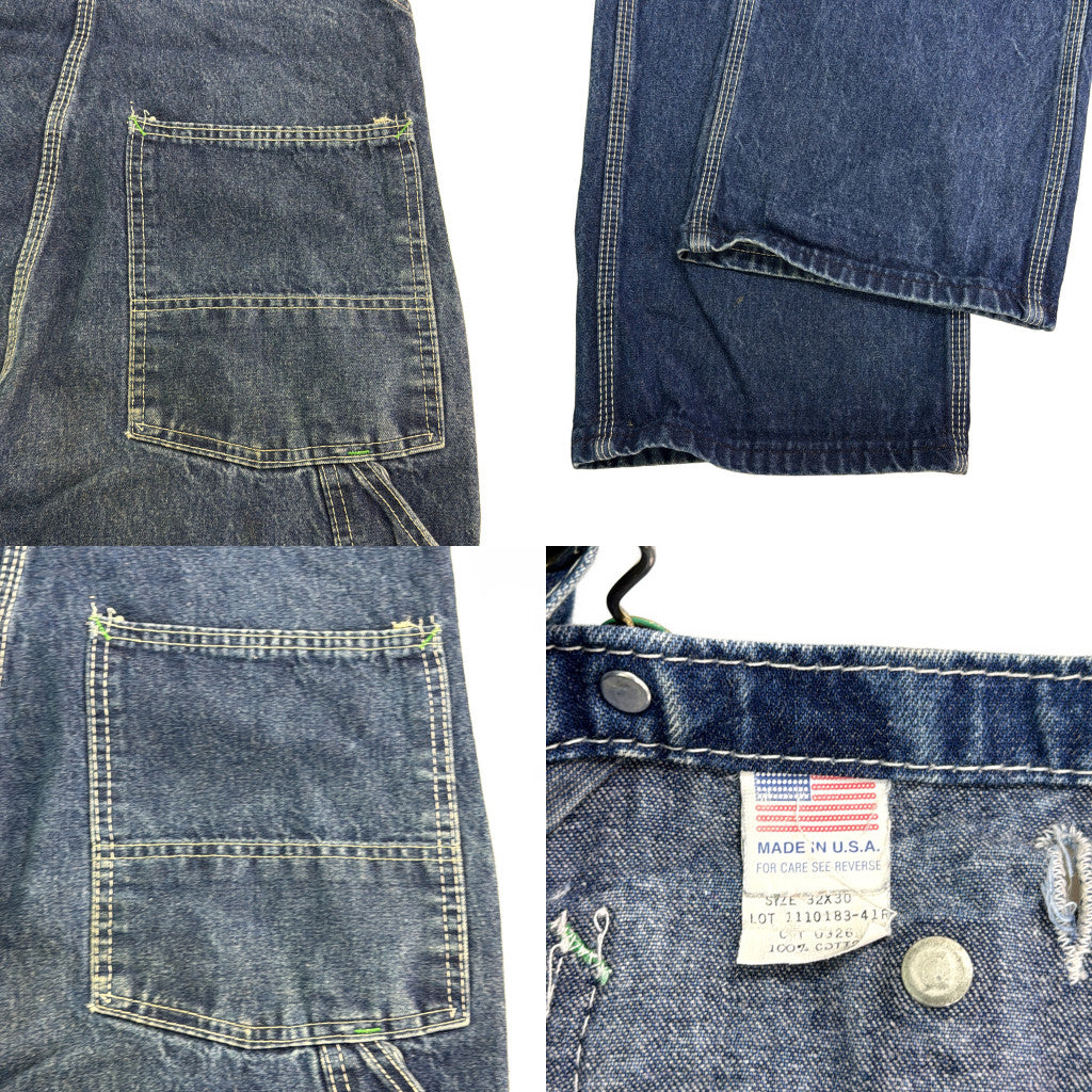 90s BIG SMITH Denim Bib Overall Denim Overall
