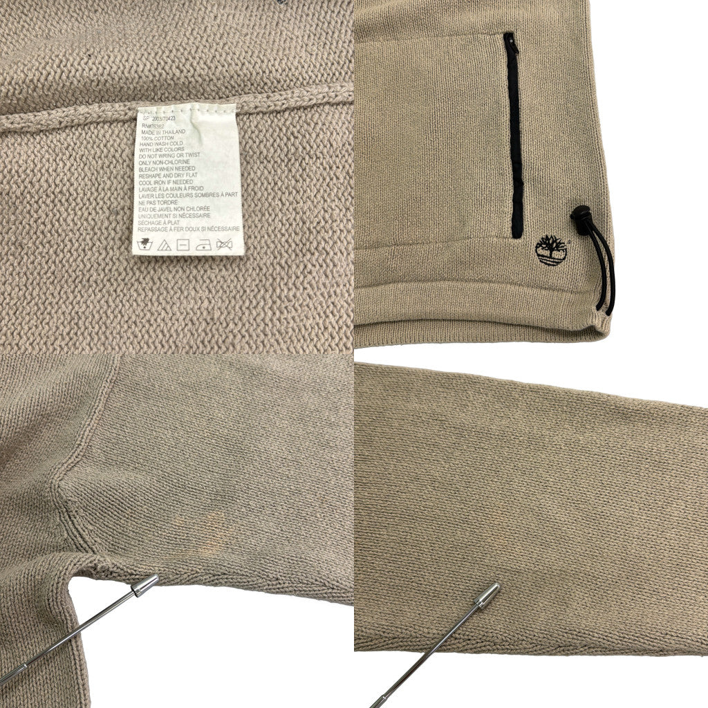 90s Timberland Half Zip Sweater