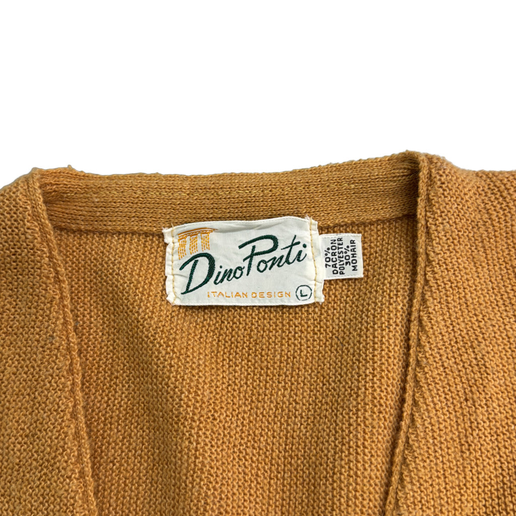 80s Dino Ponti Plain Cardigan