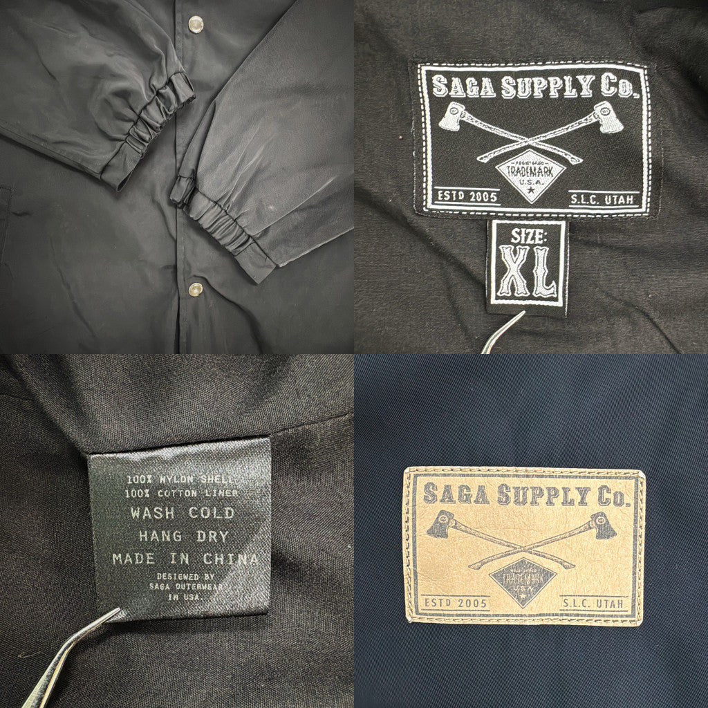 Saga Outerwear Coach Jacket Nylon Jacket