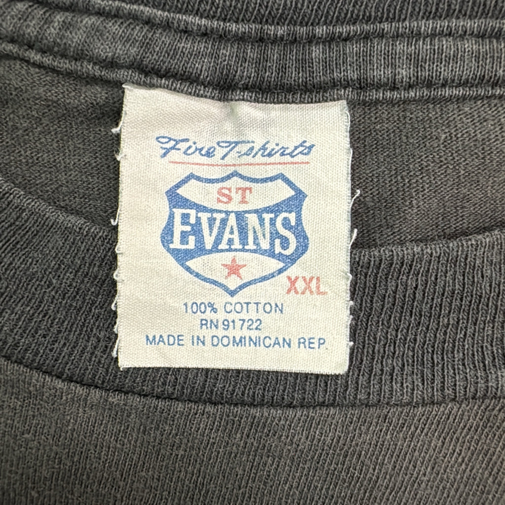 90s ST EVANS Musician T-Shirt