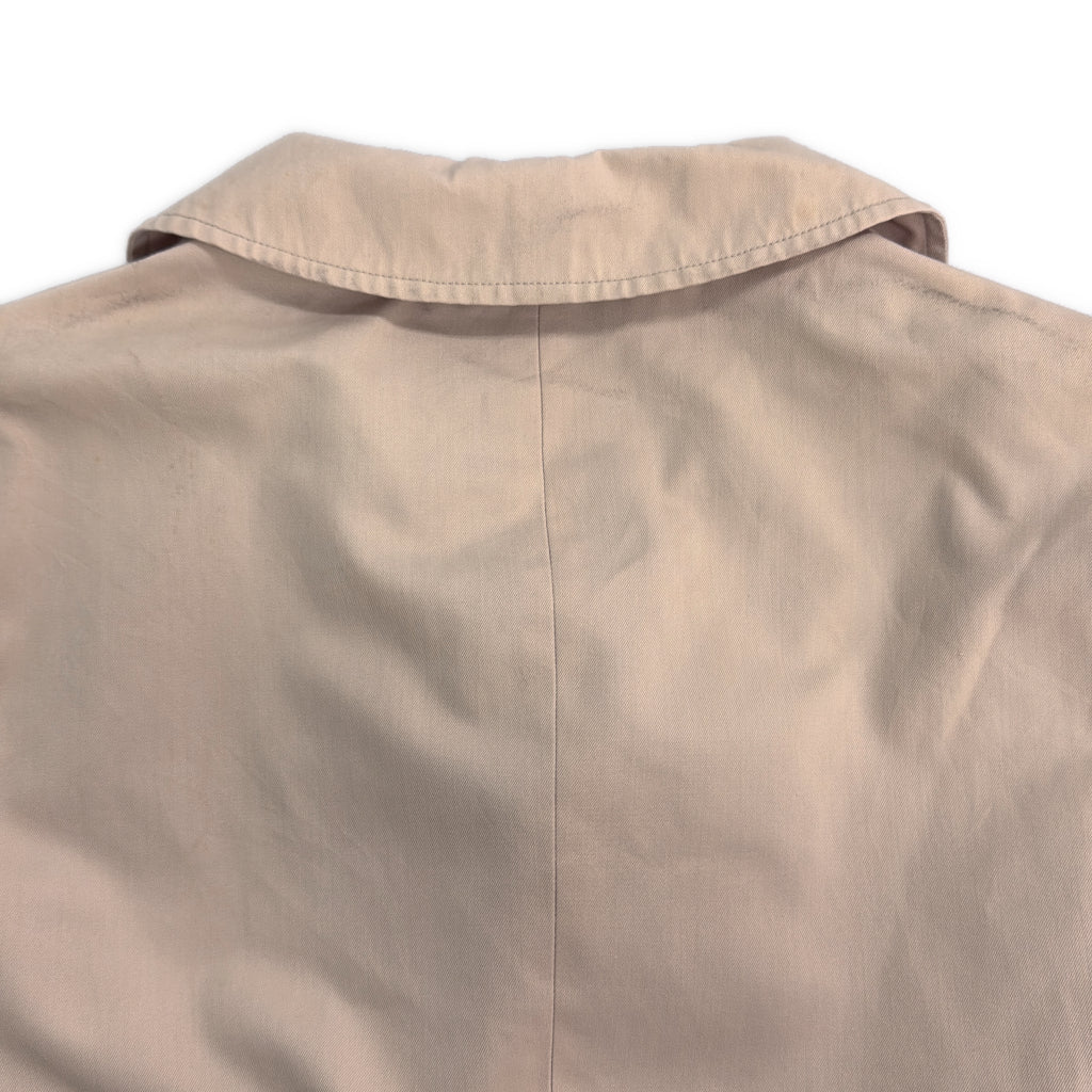 Burberrys Balmacaan Soutien Collar Coat