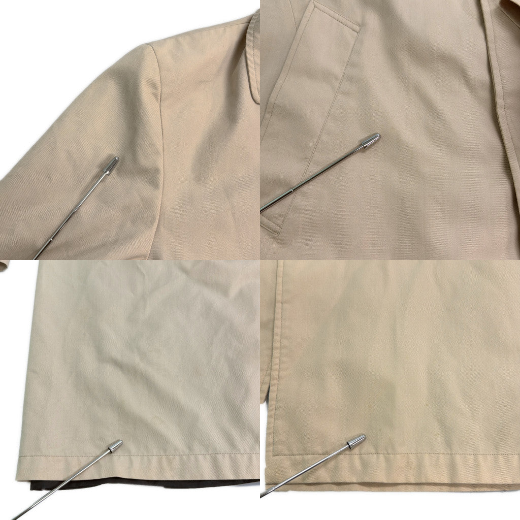 Burberrys Balmacaan Soutien Collar Coat