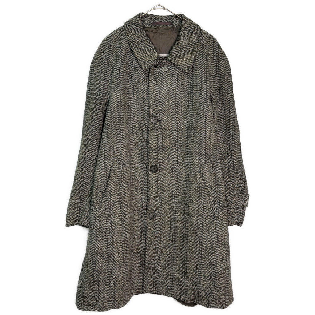 80s Aquascutum Balmacaan Soutien Collar Coat