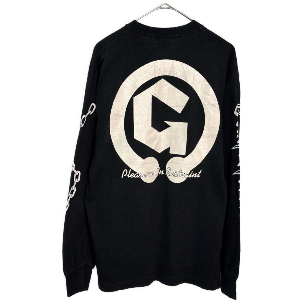 90s FRUIT OF THE LOOM Musician Long Sleeve T-Shirt