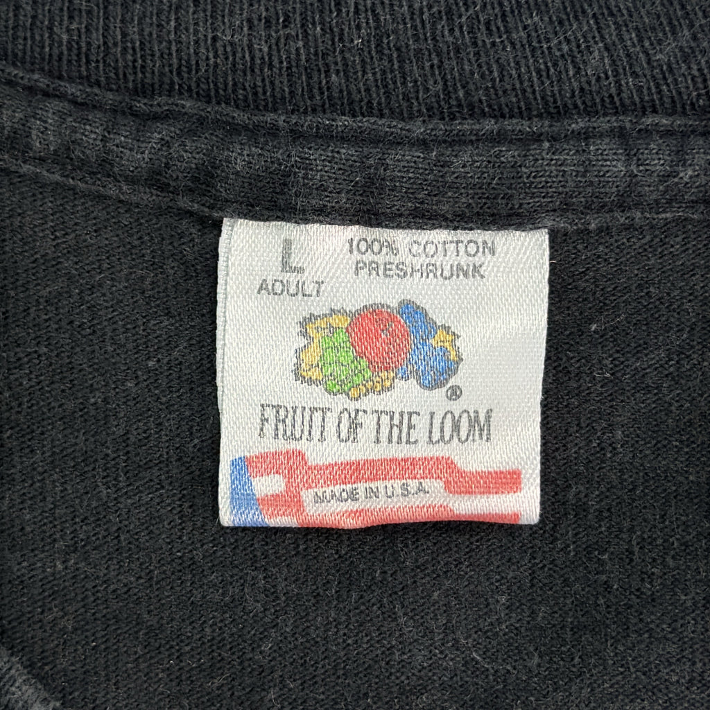 90s FRUIT OF THE LOOM Musician Long Sleeve T-Shirt