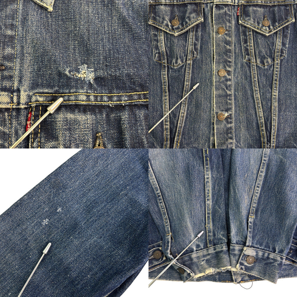 60s Levi's 557 3rd Denim Tracker Jacket