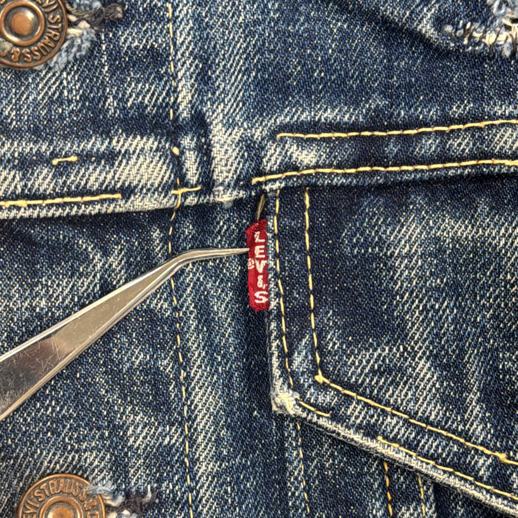 60s Levi's 557 3rd Denim Tracker Jacket