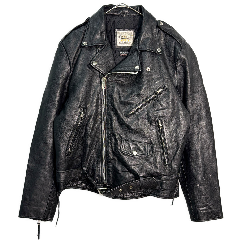 90s WILSONS LEATHER Double Riders Leather Jacket