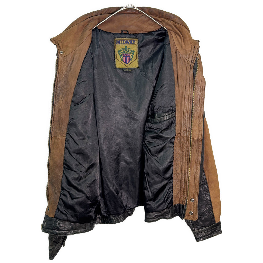 80s MIDWAY Leather Jacket