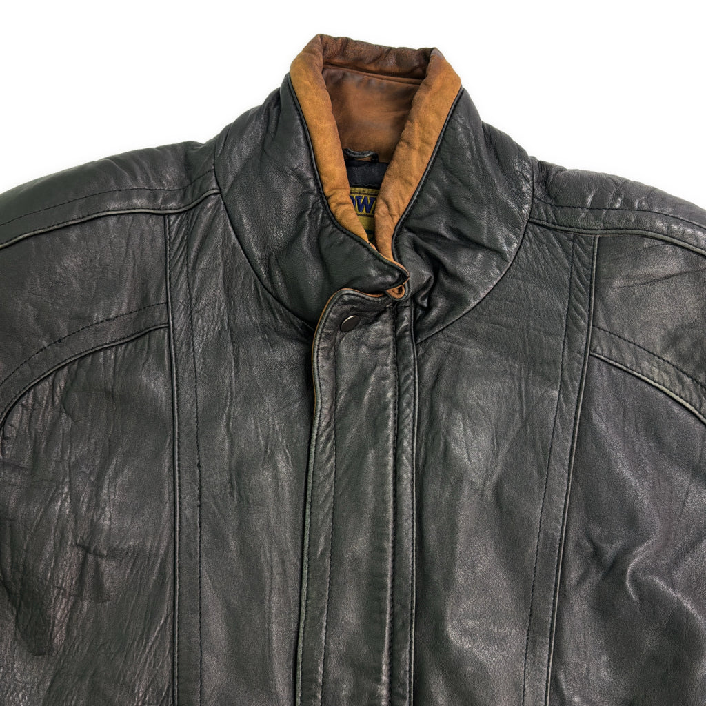 80s MIDWAY Leather Jacket