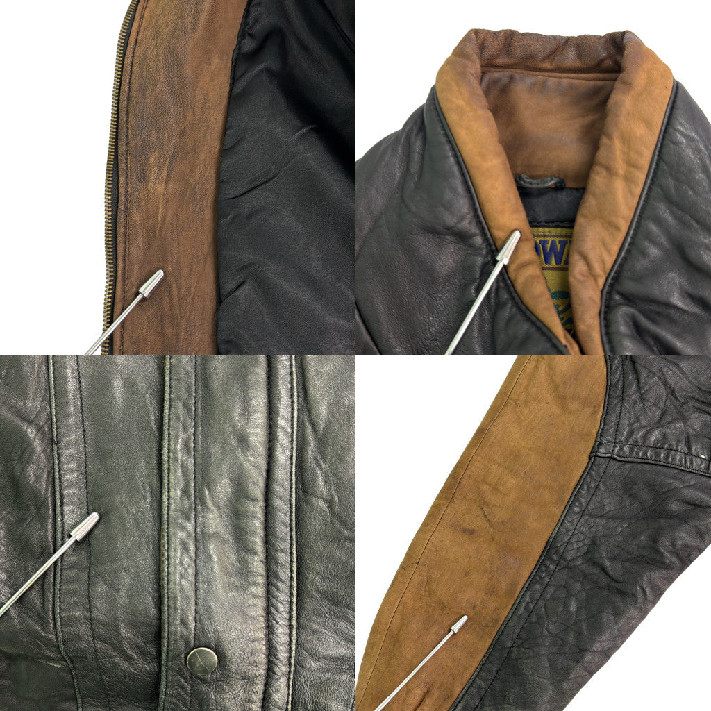 80s MIDWAY Leather Jacket