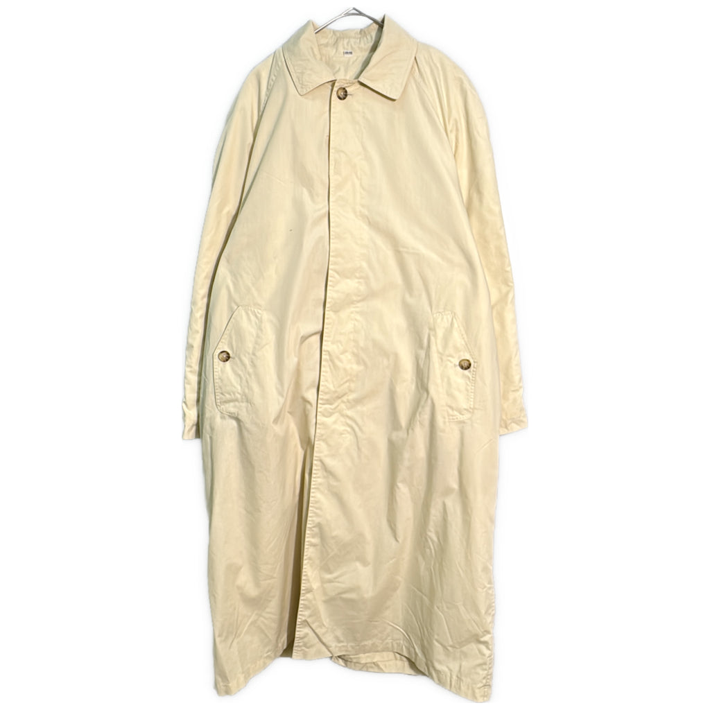 YVES SAINT LAURENT Balmacaan Soutien Collar Coat