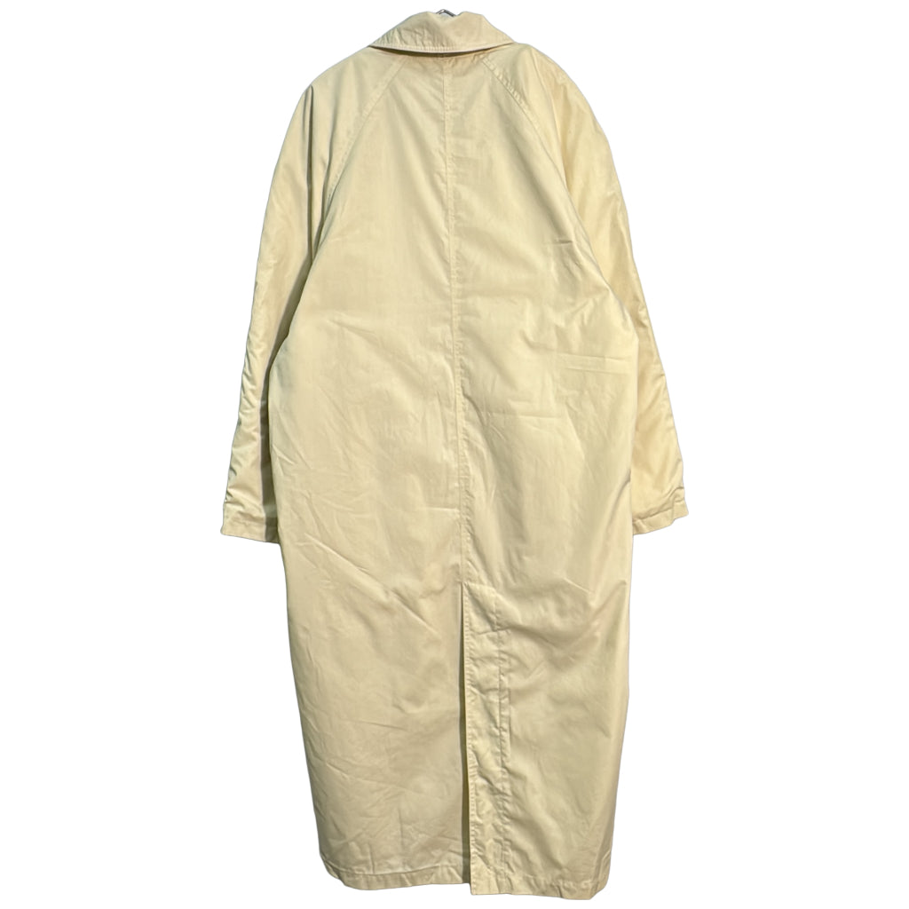 YVES SAINT LAURENT Balmacaan Soutien Collar Coat
