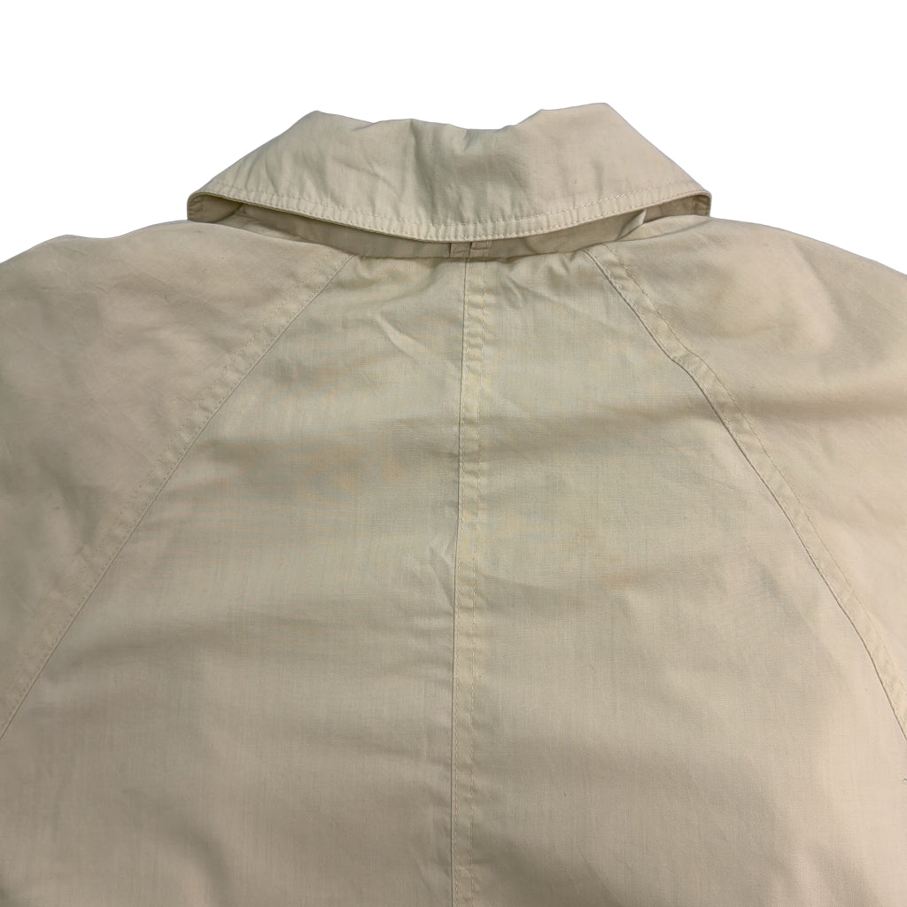 YVES SAINT LAURENT Balmacaan Soutien Collar Coat