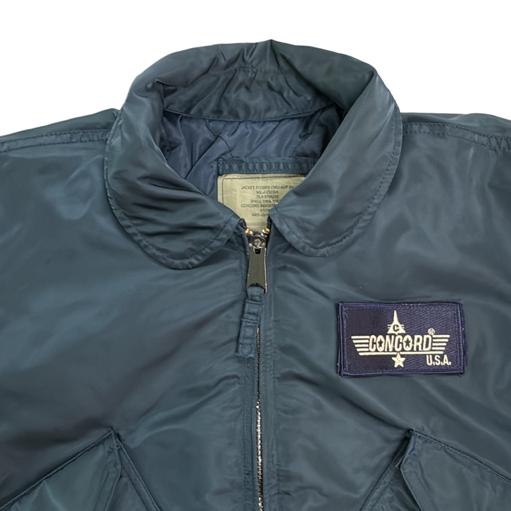 90s CONCORD INDUSTRIES CWU-45/P Flight Jacket Military Jacket