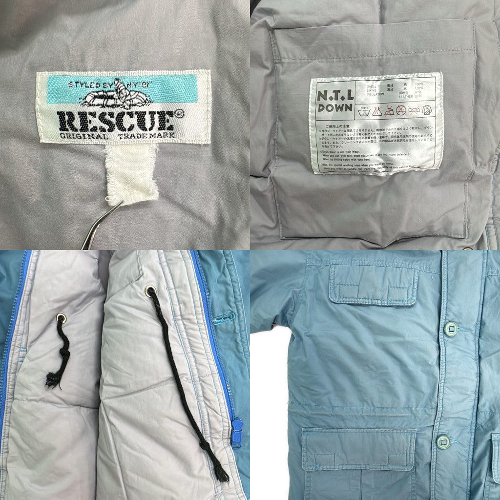 80s N.T.L DOWN Down Jacket