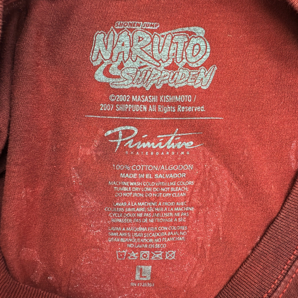 00s NARUTO Shippuden Character Long Sleeve T-Shirt