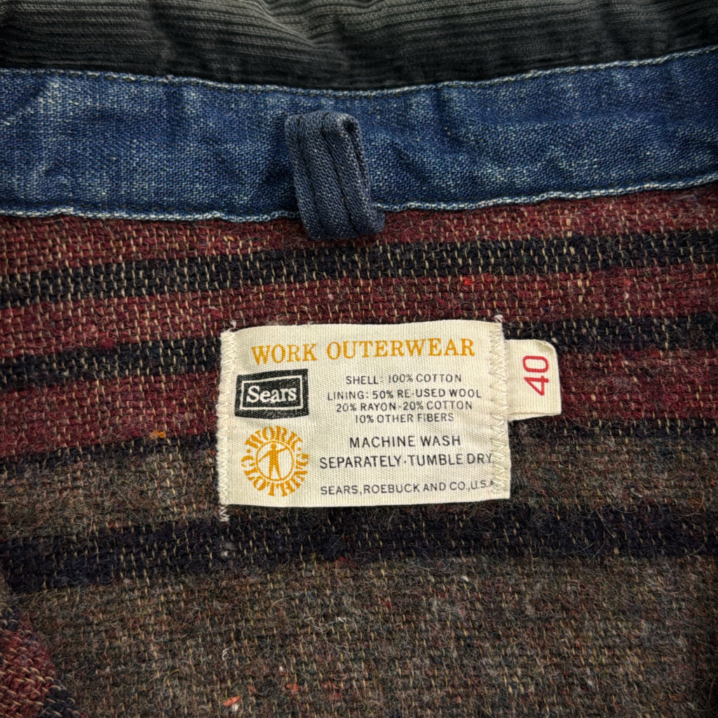 60s Sears Coverall Denim Jacket