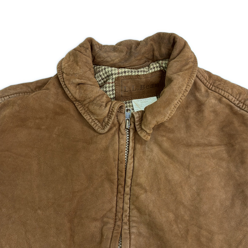 80s L.L.Bean Leather Jacket