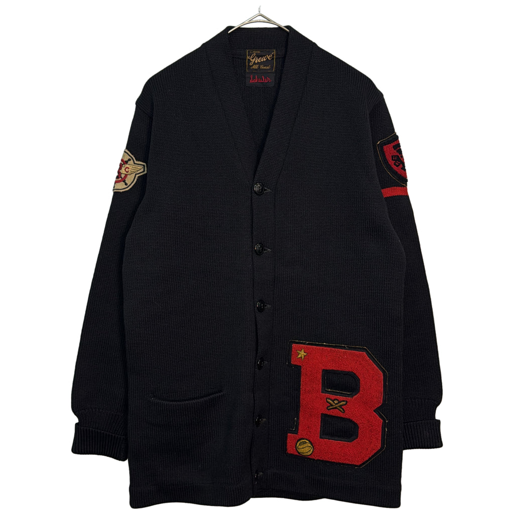 50s Grewe All Coast Lettered Cardigan