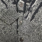 90s UNIFORM CODE Patterned Cardigan