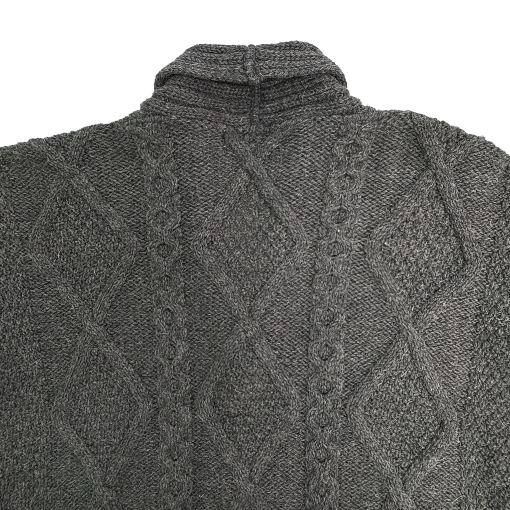 90s Aran Crafts アランクラフト Aran Knit Cardigan