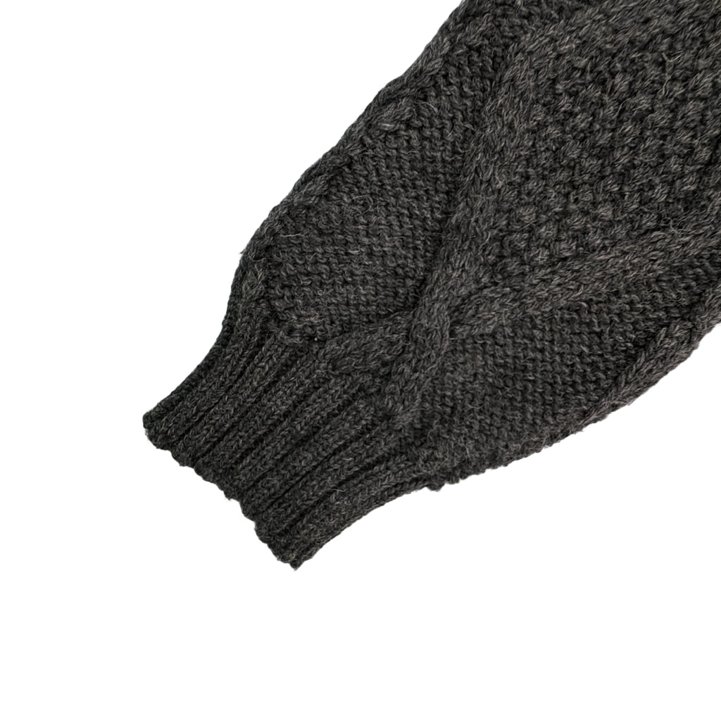 90s Aran Crafts アランクラフト Aran Knit Cardigan