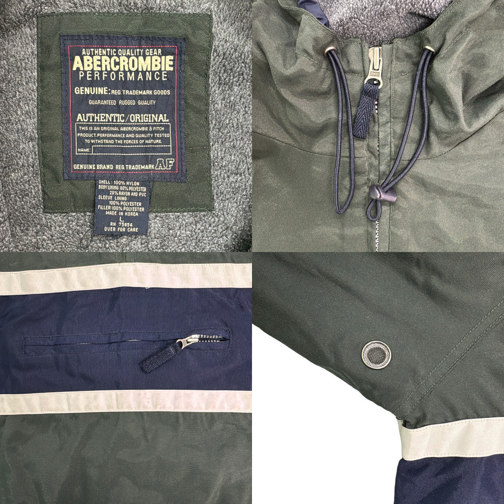 90s Abercrombie & Fitch Anorak Parka Nylon Jacket