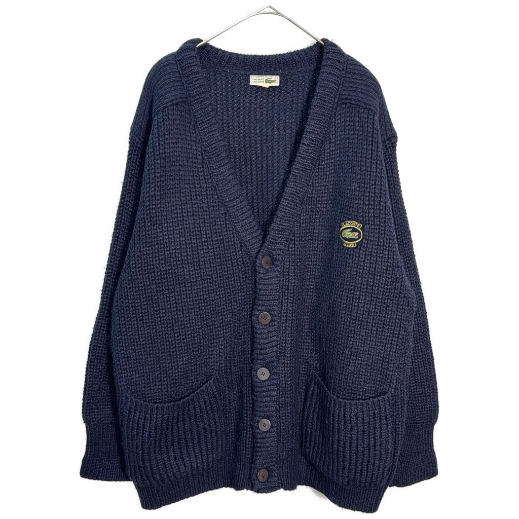 90s CHEMISE LACOSTE Plain Cardigan