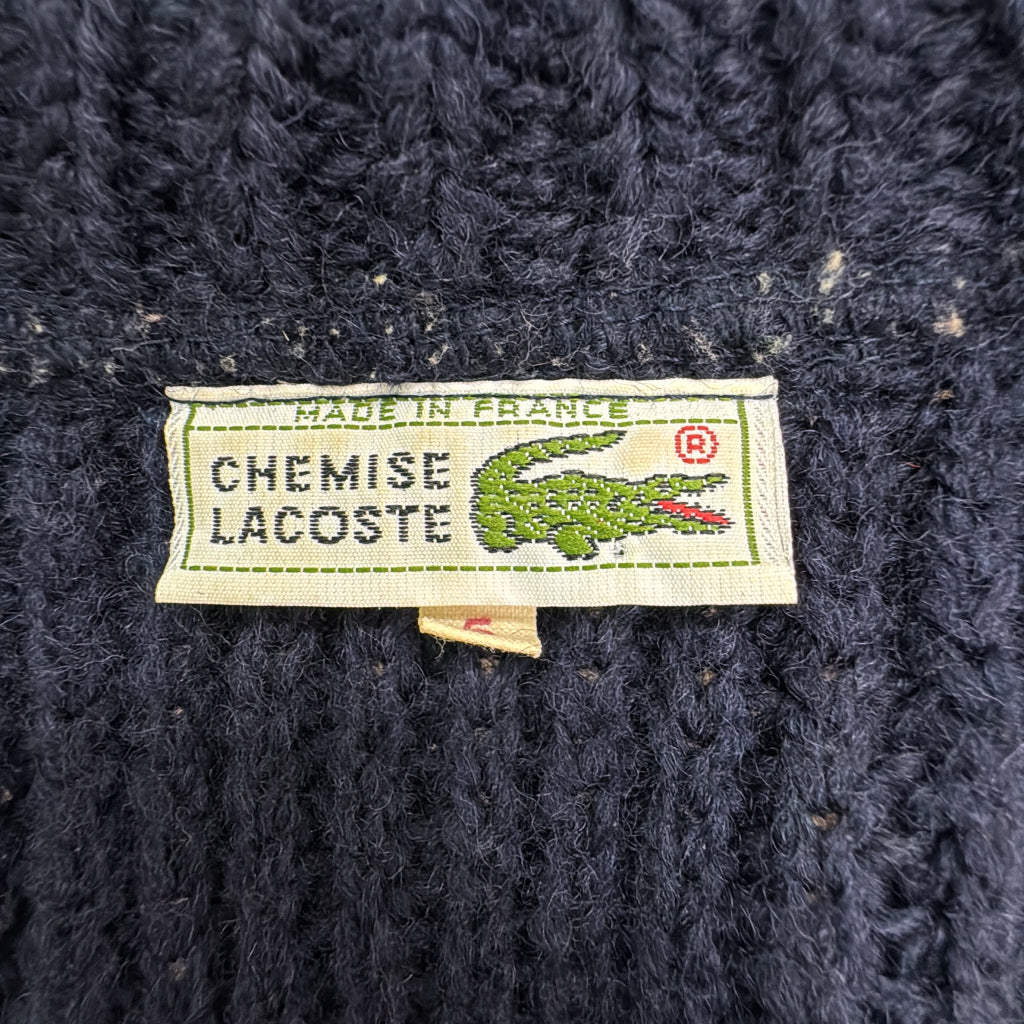 90s CHEMISE LACOSTE Plain Cardigan