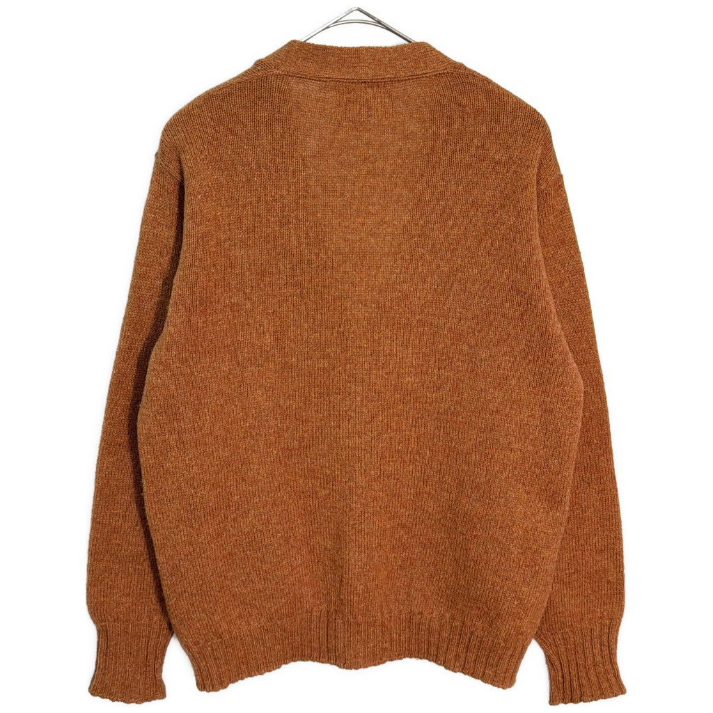 80s puritan Plain Cardigan