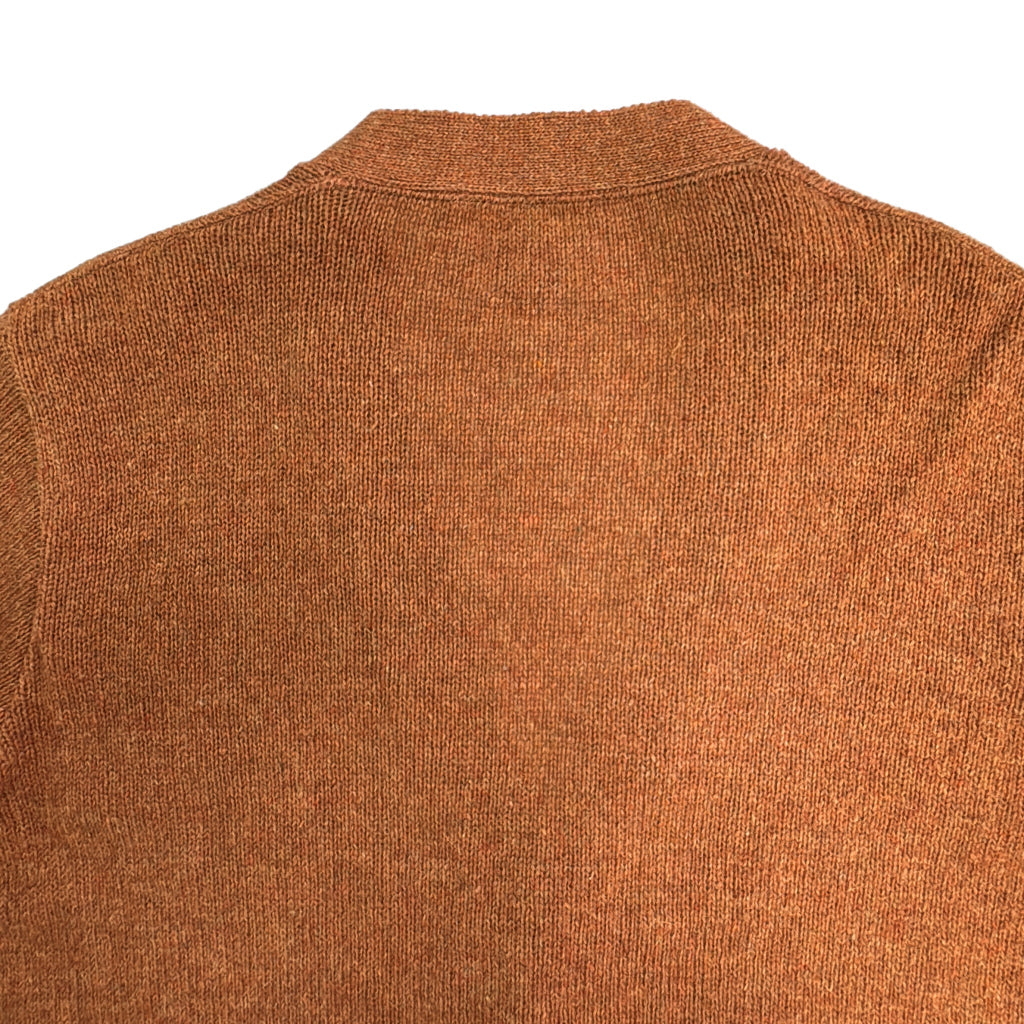 80s puritan Plain Cardigan