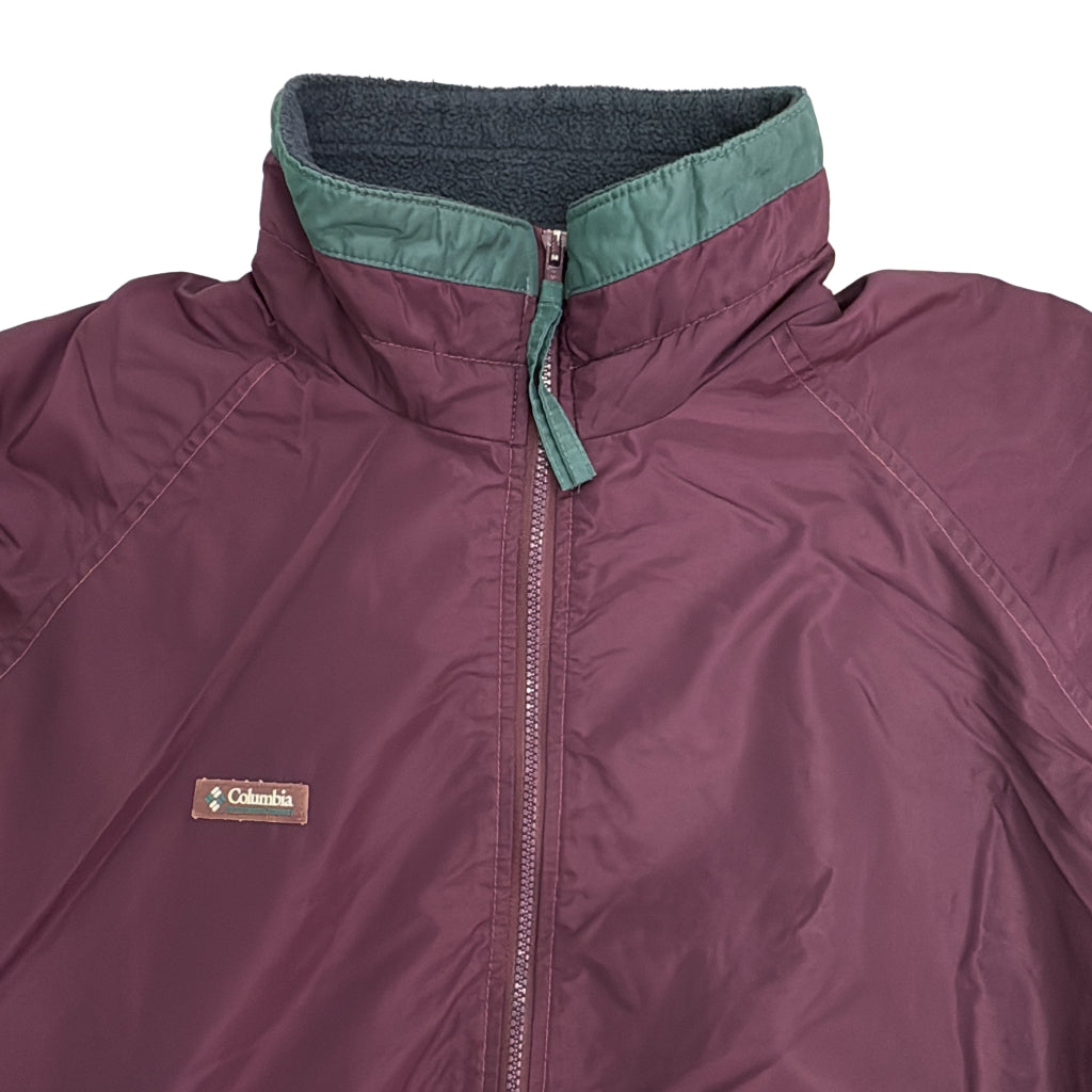 90s Columbia Warm Up Nylon Jacket
