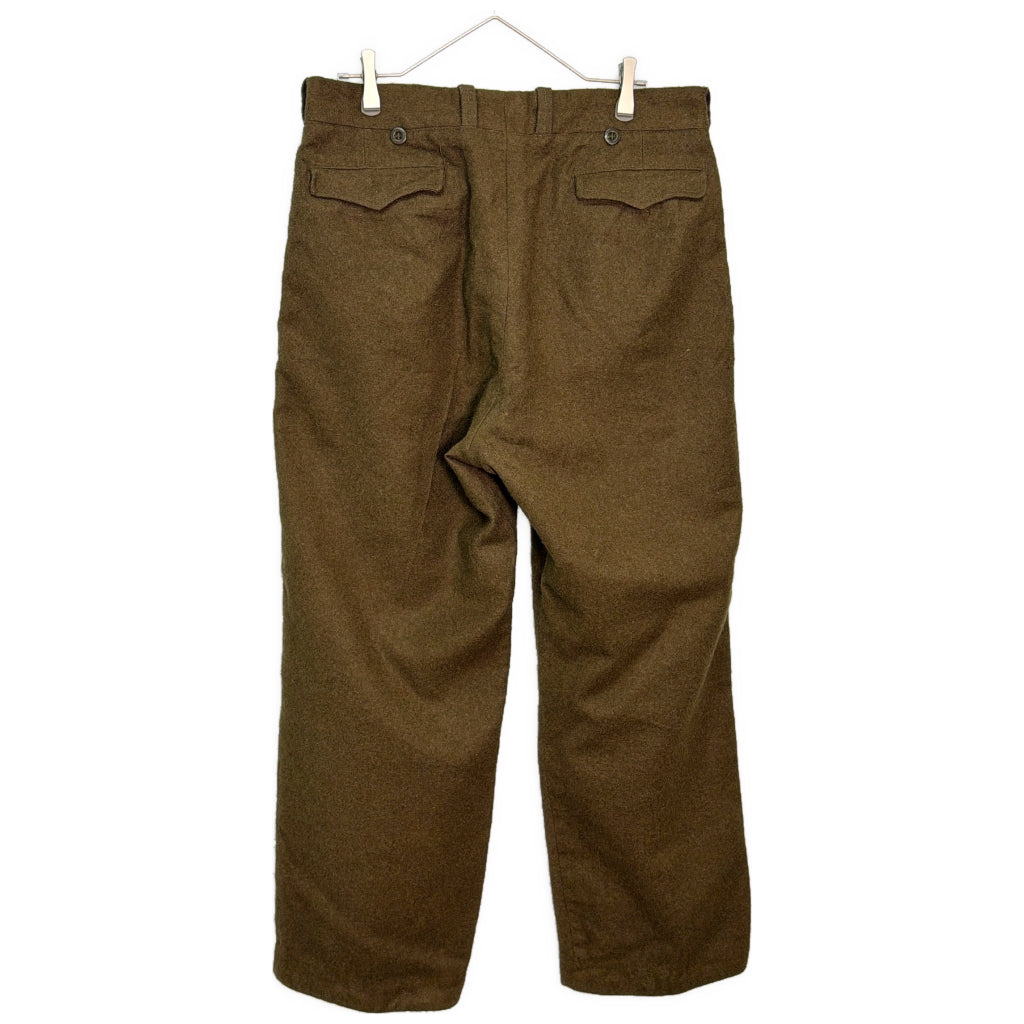 50s Euro Military M-52 Heavy Wool Trousers Long Pants