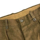 50s Euro Military M-52 Heavy Wool Trousers Long Pants