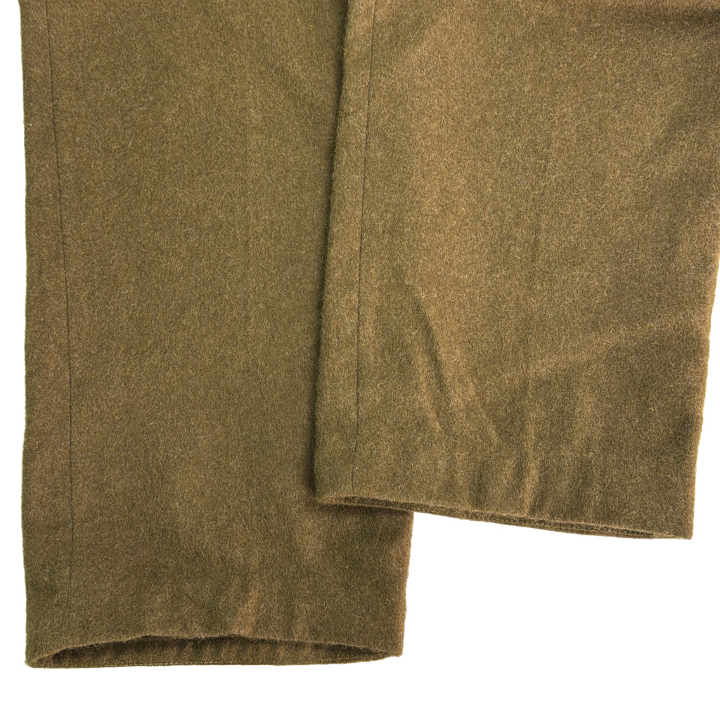 50s Euro Military M-52 Heavy Wool Trousers Long Pants