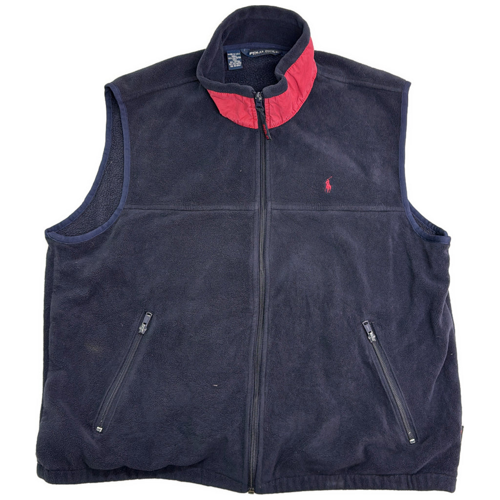 90s POLO GOLF Fleece Vest
