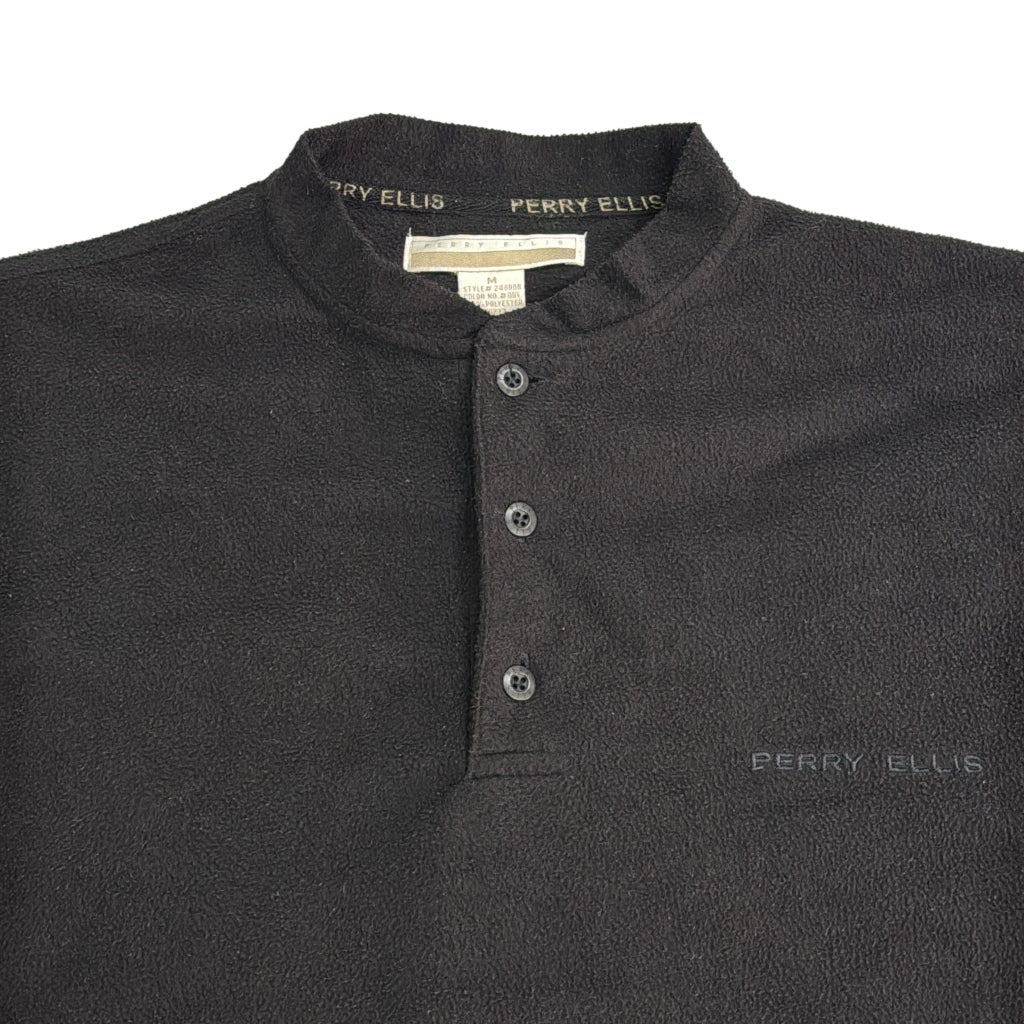 PERRY ELLIS Plain Long Sleeve T-Shirt