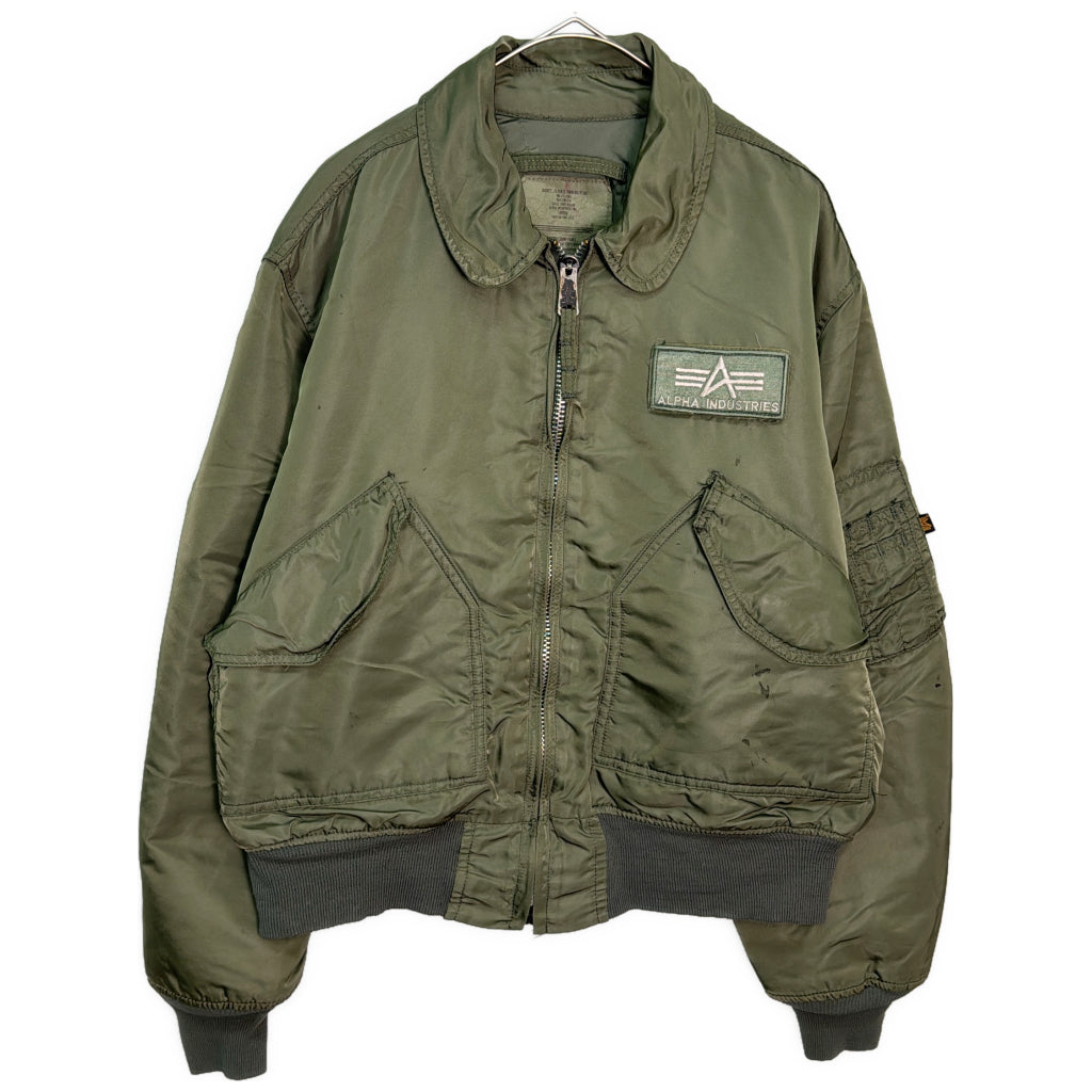 90s ALPHA INDUSTRIES CWU-45/P Flight Jacket Military Jacket