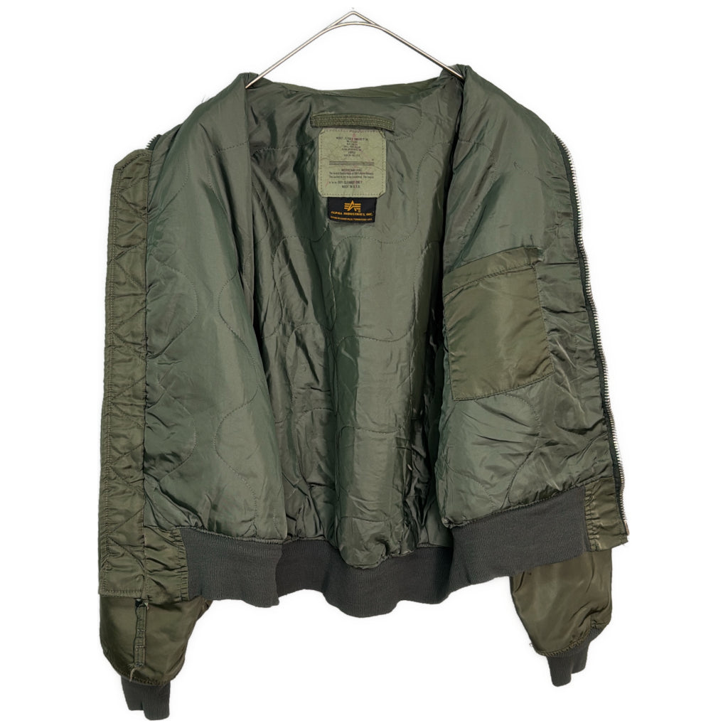 90s ALPHA INDUSTRIES CWU-45/P Flight Jacket Military Jacket